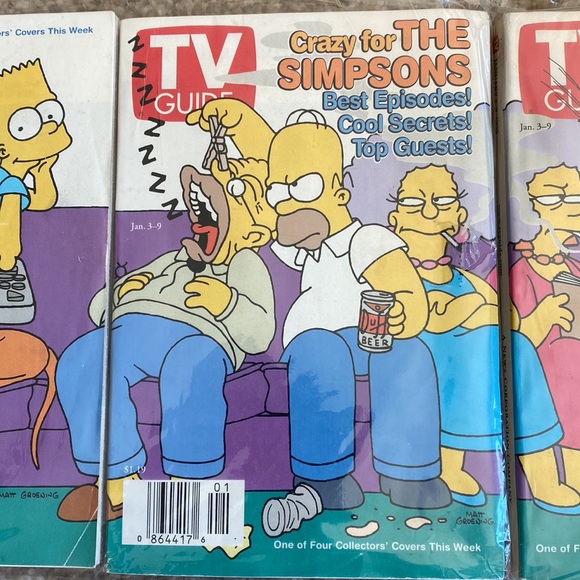 TV Guide The Simpsons Collector’s Covers - Picture 6 of 12